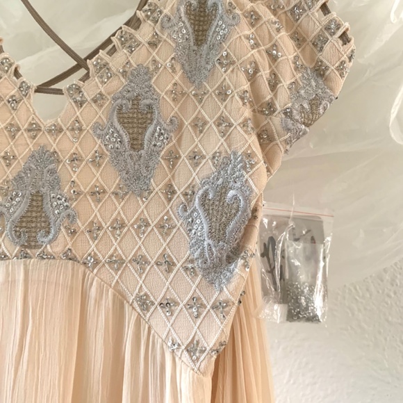 FREE PEOPLE Maxi Dress - Pink (grey shown) - Picture 3 of 4